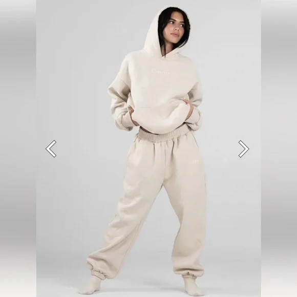 Comfrt Signature Fit Hoodie & Sweatpants Bone set - NWOT! - Picture 1 of 9